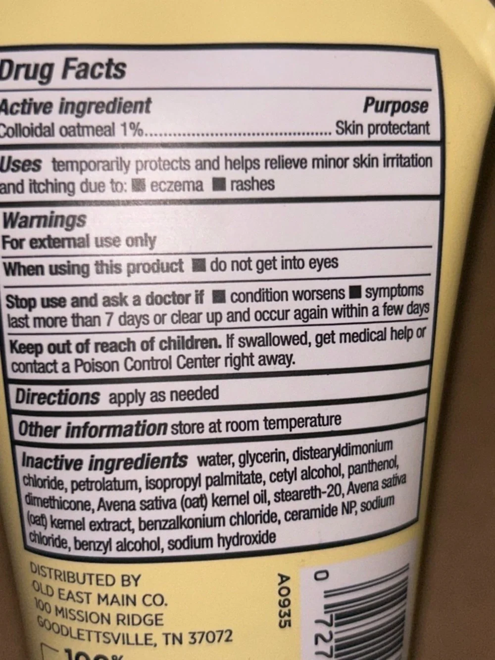 Baby Eczema Therapy Cream -
